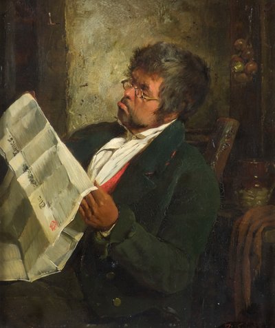 Lendo as Notícias de Erskine Nicol
