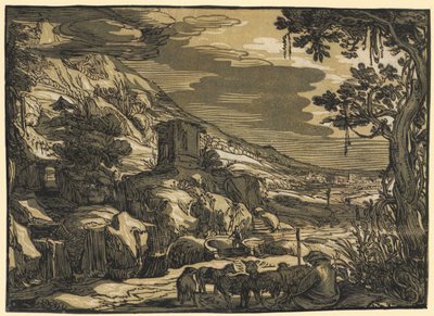 Paisagem arcádica de Esaias van de Velde