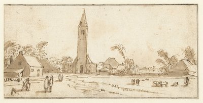 Vista de Spaarnwoude de Esaias van de Velde