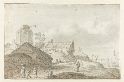 vila costeira de Esaias van de Velde