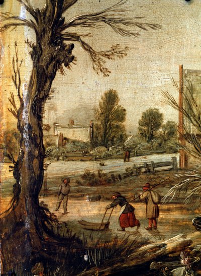 Inverno, século XVII de Esaias van de Velde