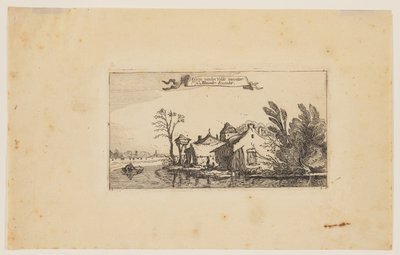 Quinta à direita de um rio de Esaias van den Velde I