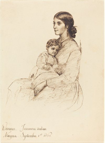 Wanaus, índio Tuscarora de Esther Frances Alexander