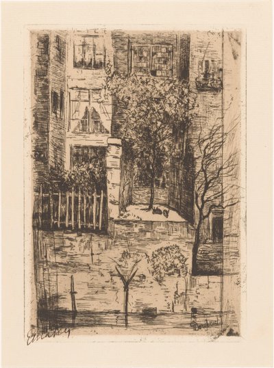 Dordrecht (título original sobre o objecto) de Etha Fles (signed by artist)