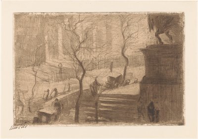 Praça Trafalgar de Etha Fles (signed by artist)