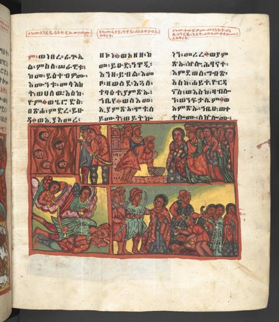 Ou. 607 f048r, Cena da vida da Virgem Maria, de 
