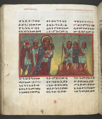 Ou. 607 f173v, Cena da vida da Virgem Maria, de 