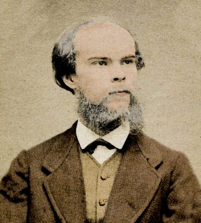 Retrato de Paul Verlaine (1844-1896) depois de Carjat 1870 de Etienne (after) Carjat