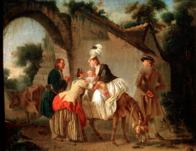 Adeus à Enfermeira Molhada, 1777. de Etienne Aubry