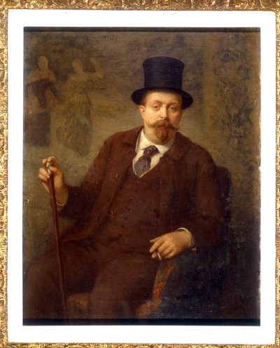 retrato de Willy (Henry Gauthier-Villars de Etienne Azambre