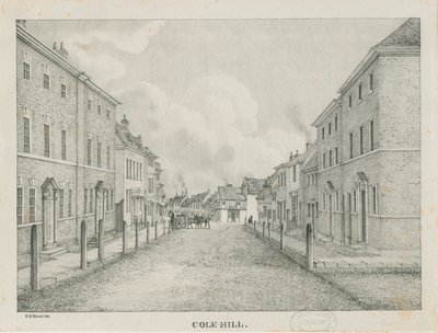 Tamworth - Cole-hill: litografia, nd [1796-1865] de Etienne Bruno Hamel