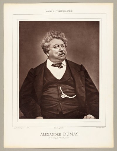 Alexandre Dumas (romancista e dramaturgo francês, 1802-1870) de Etienne Carjat