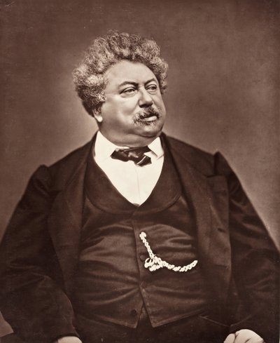 Alexandre Dumas Romancista e dramaturgo francês, 1802-1870, c. 1876. de Etienne Carjat