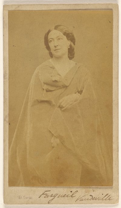 [Anais] Fargueil, vaudeville de Etienne Carjat