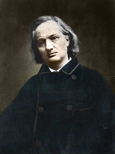 Charles Baudelaire (1821-1867), poeta francês de Etienne Carjat