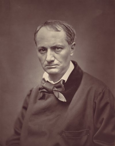 Carlos Baudelaire, c. 1863. de Etienne Carjat