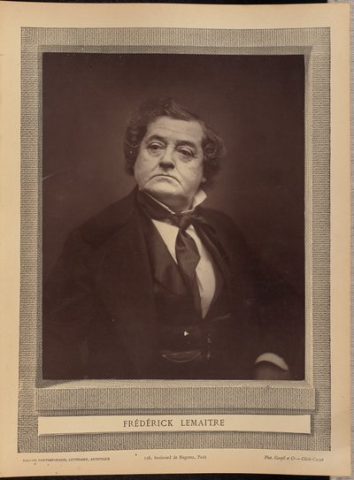 Frédérick Lemaitre de Etienne Carjat