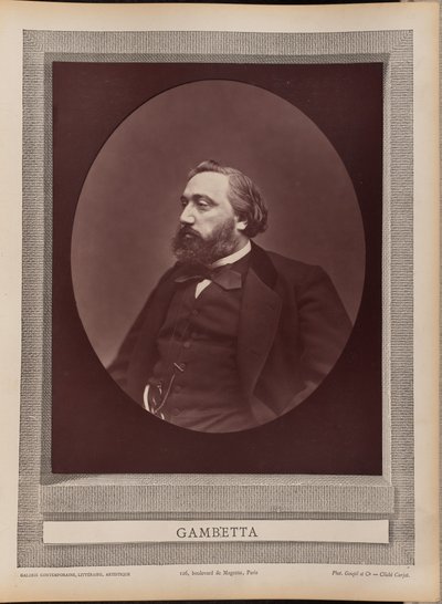 Gambetta de Etienne Carjat