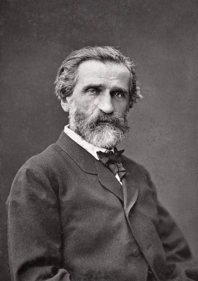 Giuseppe Verdi (1813-1901) 1877 (ver também 124001) de Etienne Carjat