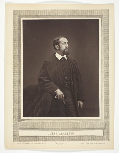 Jules Claretie de Etienne Carjat