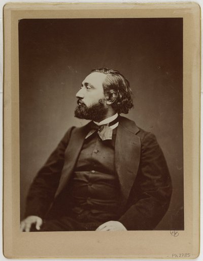 Léon Gambetta (1838-1882), advogado e político de Etienne Carjat