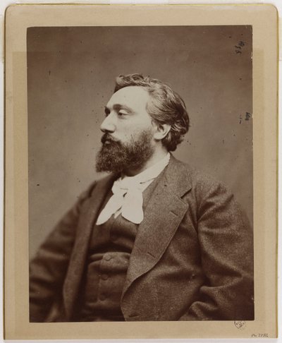 Léon Gambetta (1838-1882), advogado e político. de Etienne Carjat