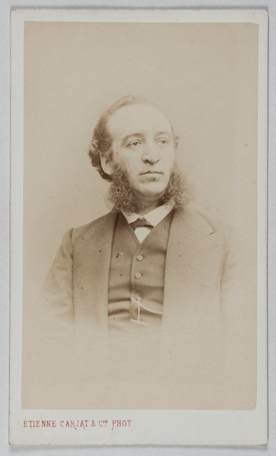 Retrato de Jules Ferry (1832-1893), político, advogado, ministro plenipotenciário de Etienne Carjat