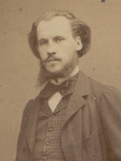 Retrato do compositor Charles Lenepveu 1840-1910 , 1870. de Etienne Carjat