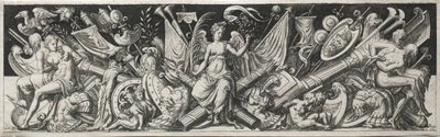 Combates e triunfos, provavelmente da década de 1560. de Etienne Delaune
