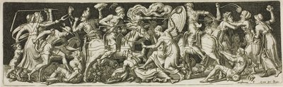Batalha Grotesca, de Combates e Triunfos de Etienne Delaune