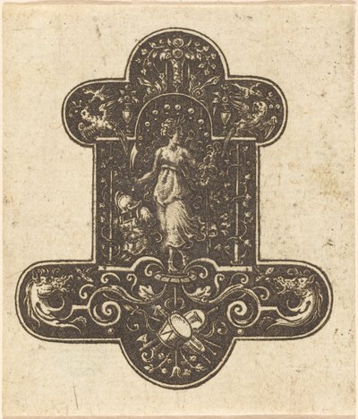 Judite com a Cabeça de Holofernes de Etienne Delaune