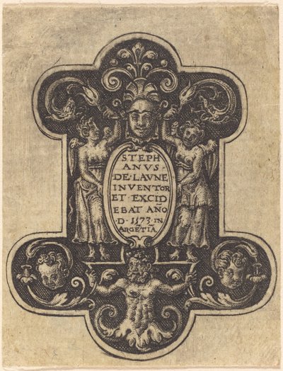 Folha de rosto de Etienne Delaune