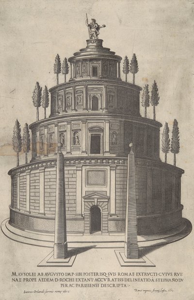 Mausolei Ab Augusto Imp de Etienne Duperac