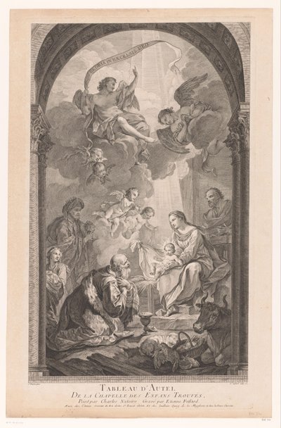 Adoração pelos reis
Tableau d