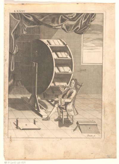 Roda de livros de Nicolas Grollier de Servière de Étienne Joseph Daudet