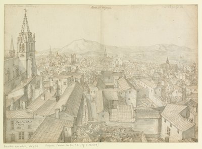 Parte do Colégio  de Avinhão  1617 : Parte de Avinhão de Etienne Martellange