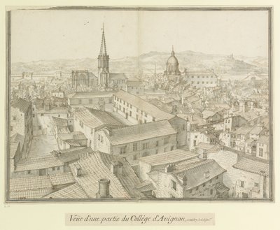 Parte do Colégio de Avinhão  1617 : Aquisição de parte do Colégio de Avinhão, em 1617. 3 de janeiro de Etienne Martellange