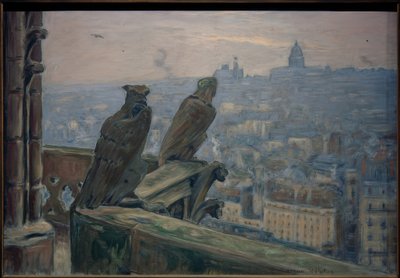 Paris vista de Notre Dame de Etienne Moreau Nelaton