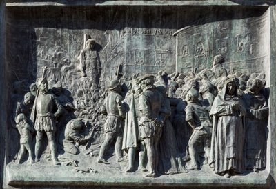 Giordano Bruno queimado na fogueira, Campo de