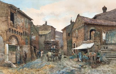 Comissariado do país no Tivoli de Ettore Roesler Franz