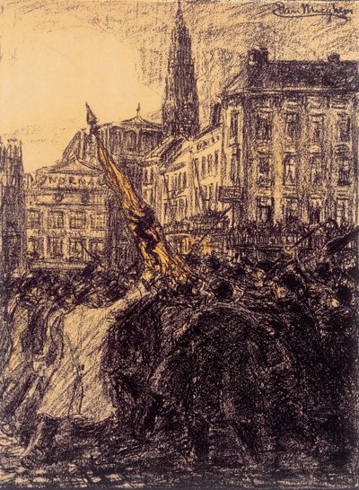 Drei Februar 1918 de Eugeen van Mieghem