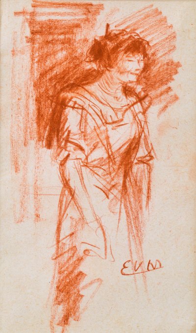 Elegante Dame de Eugeen van Mieghem
