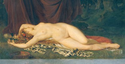 Bacchante adormecido de Eugen Felix
