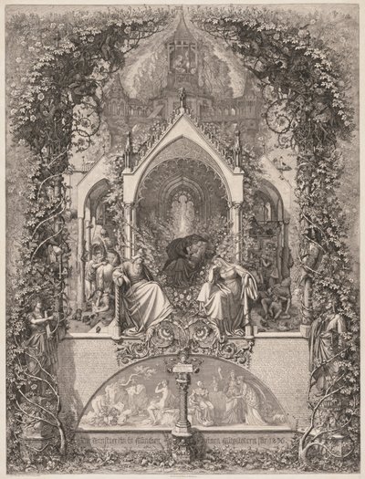 Briar Rose (A Bela Adormecida) de Eugen Napoleon Neureuther