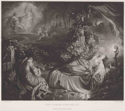 O sonho de Rezia de Eugen Napoleon Neureuther