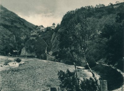 Castelo Runkelstein, Bolzano, Tirol do Sul, Itália, 1927 de Eugen Poppel