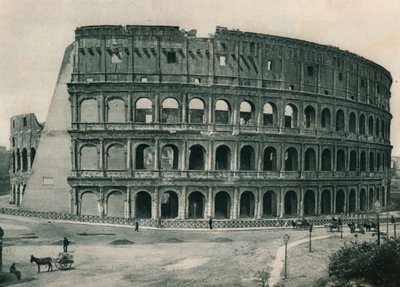 O Coliseu, Roma, Itália, 1927 de Eugen Poppel