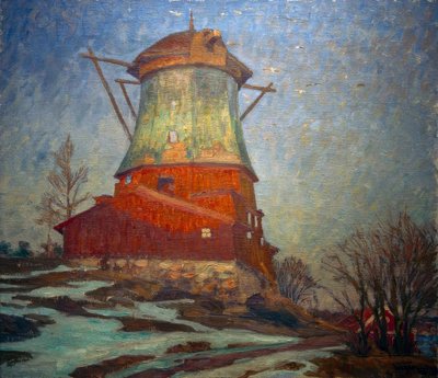 O moinho de petróleo, Waldemarsudde de Eugen Prinz von Schweden