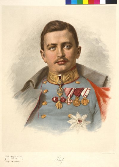 Imperador da Áustria Carlos I de Eugen Willoner
