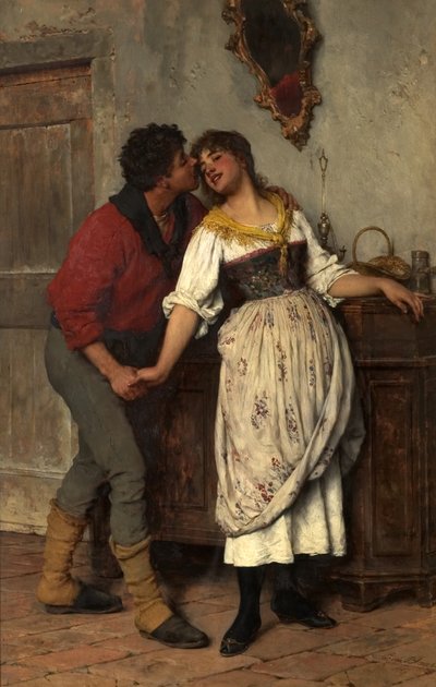 Aceito, 1887 de Eugen von Blaas